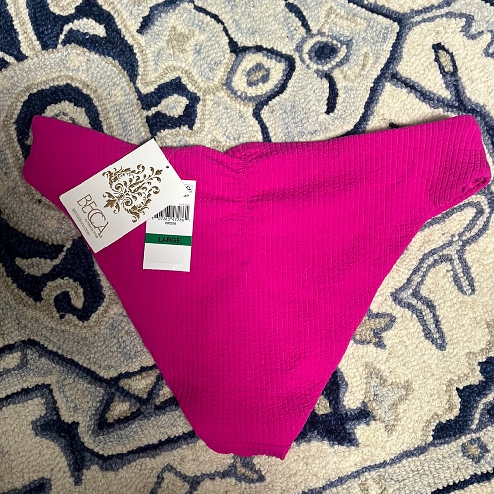 Becca swim bikini bottom LARGE